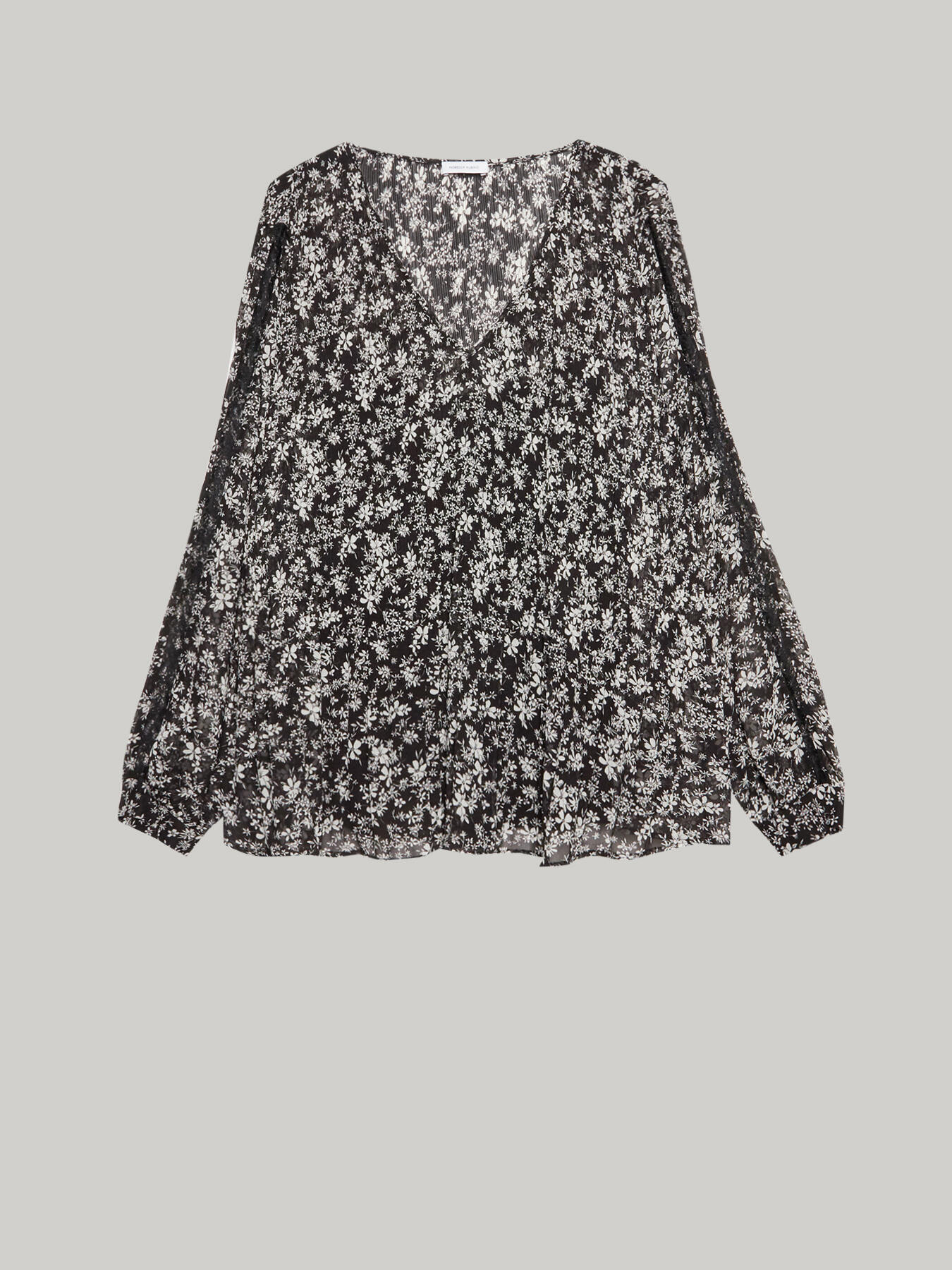 Bluse mit Blumenmuster image number 3