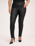 Coated-effect skinny pants image number 0