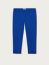 Stretch cotton Capri trousers image number 3
