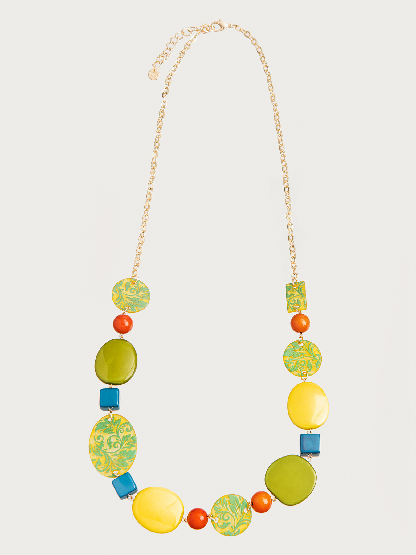 Sautoir avec pendentifs color&eacute;s image number 3