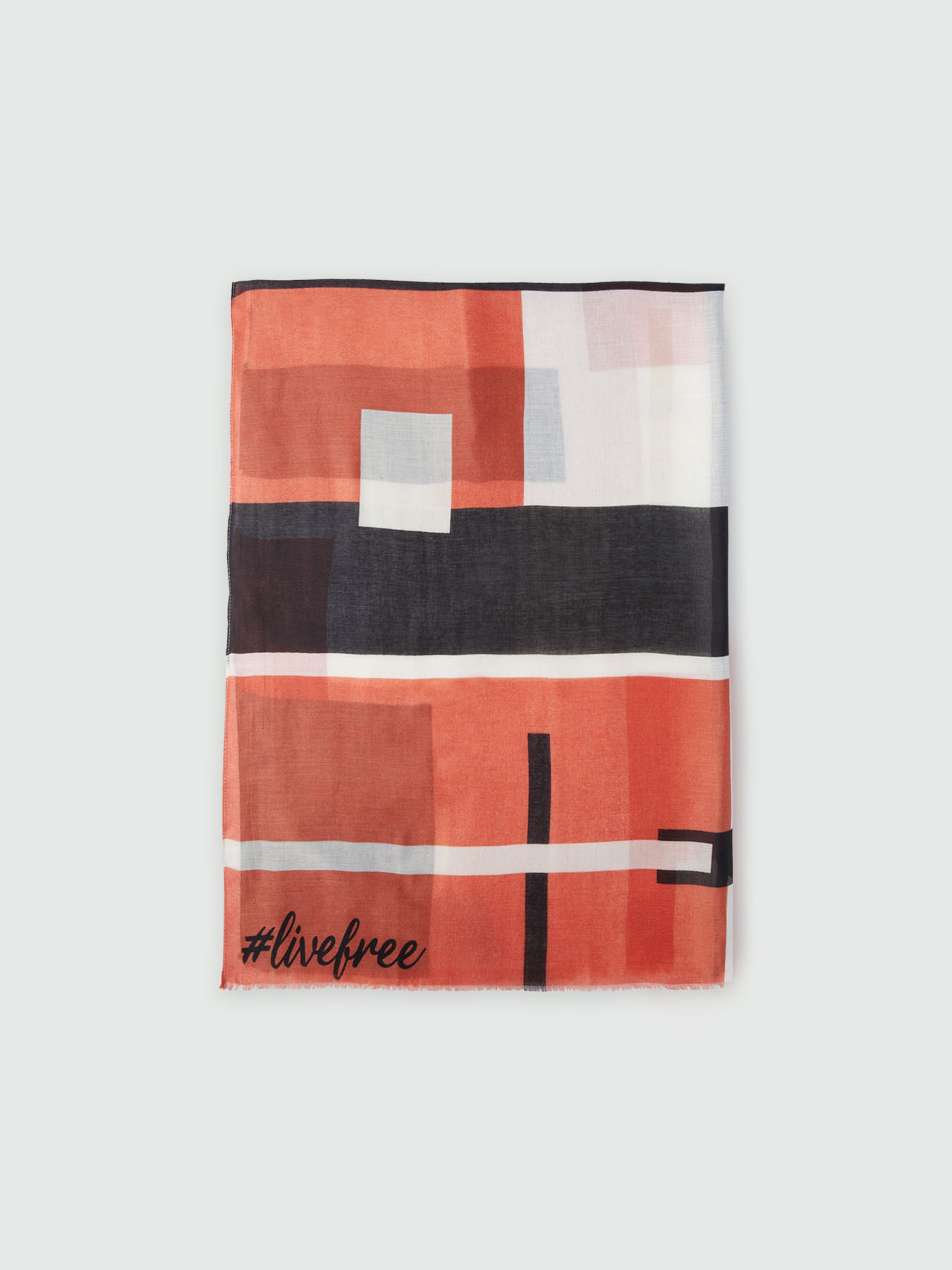 Sciarpa fantasia  colour block image number 1