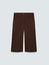 Linen and viscose blend trousers image number 1