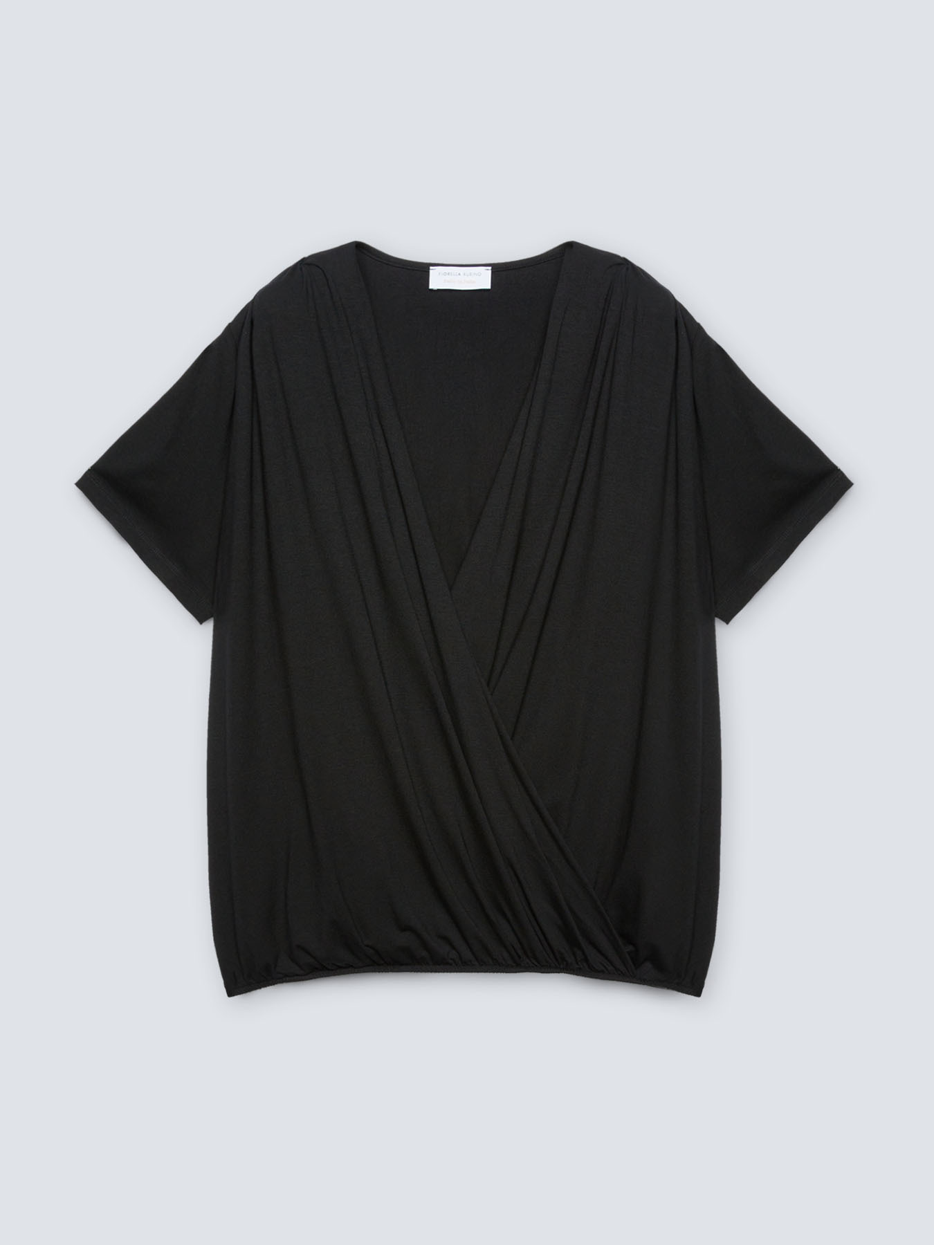 T-shirt con incrocio davanti image number 3