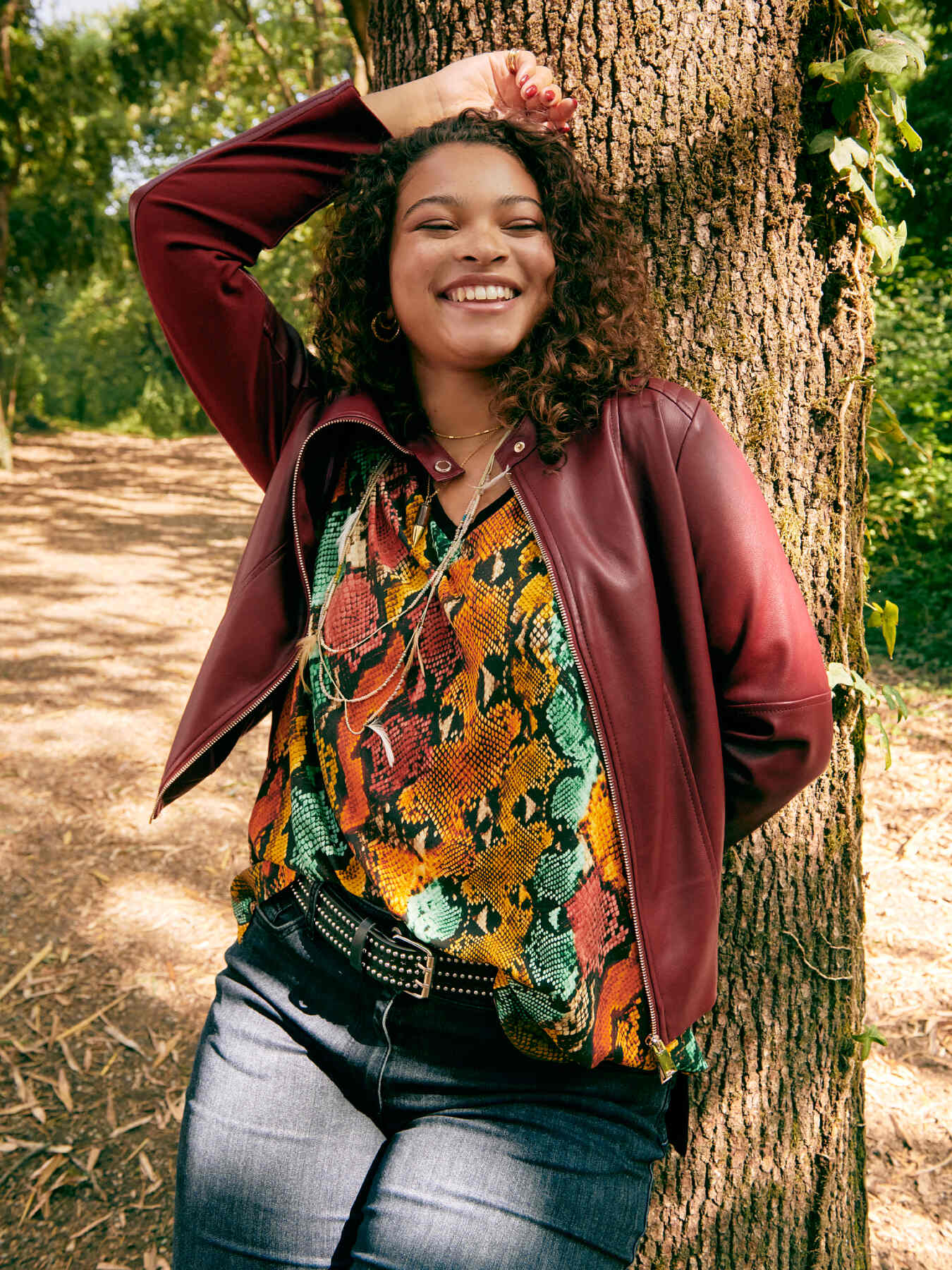 Blouson en similicuir image number 4