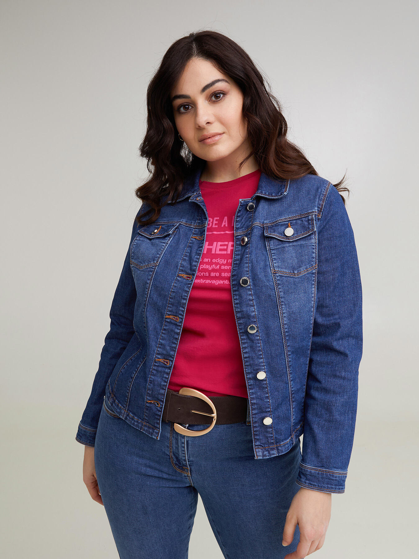 Giubbotto in denim image number 2