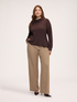 Turtleneck in viscose blend image number 2
