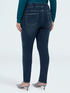 Washed effect jeggings with appliqu&eacute;s image number 1