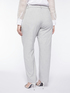Lurex pinstriped fabric trousers image number 1