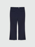 Pantalon kick flare en maille Milano image number 4