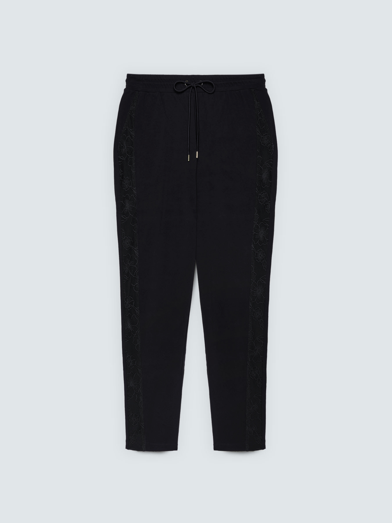 Jogginghose aus Baumwolle mit seitlichen Streifen image number 4