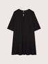Flared dress in Milano stitch image number 4