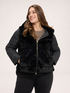 Two-material fleece jacket image number 0