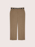Wide Leg Trousers with Belt image number 4