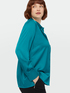 LENZING&trade; ECOVERO&trade; viscose satin shirt image number 2