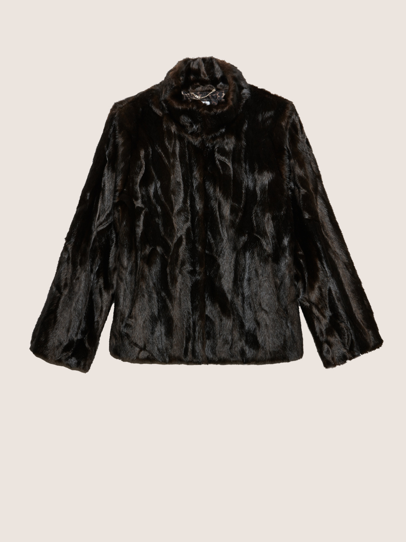 Giubbotto effetto pelliccia image number 3