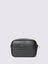 Crocodile effect shoulder bag image number 3