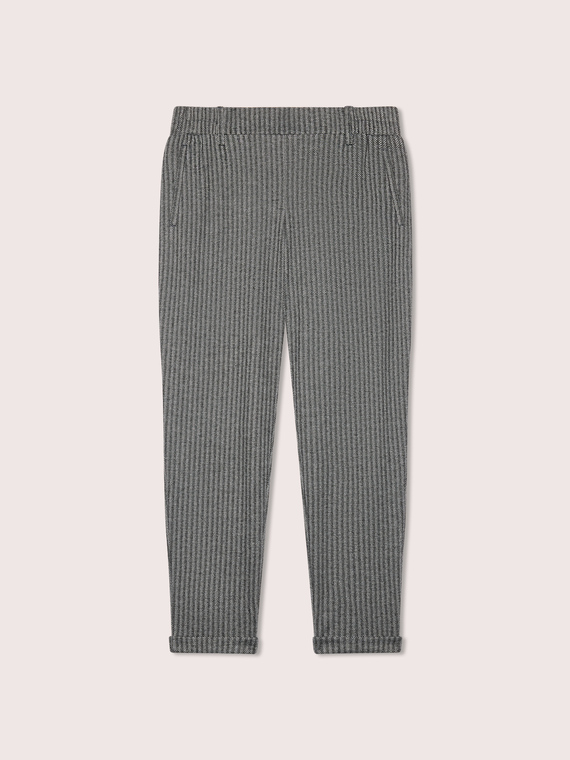 Jogger pants in Milano stitch