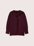 Rundhals-Strickpullover mit Volant image number 4