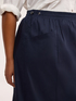 Skirt with drawstring waist image number 3