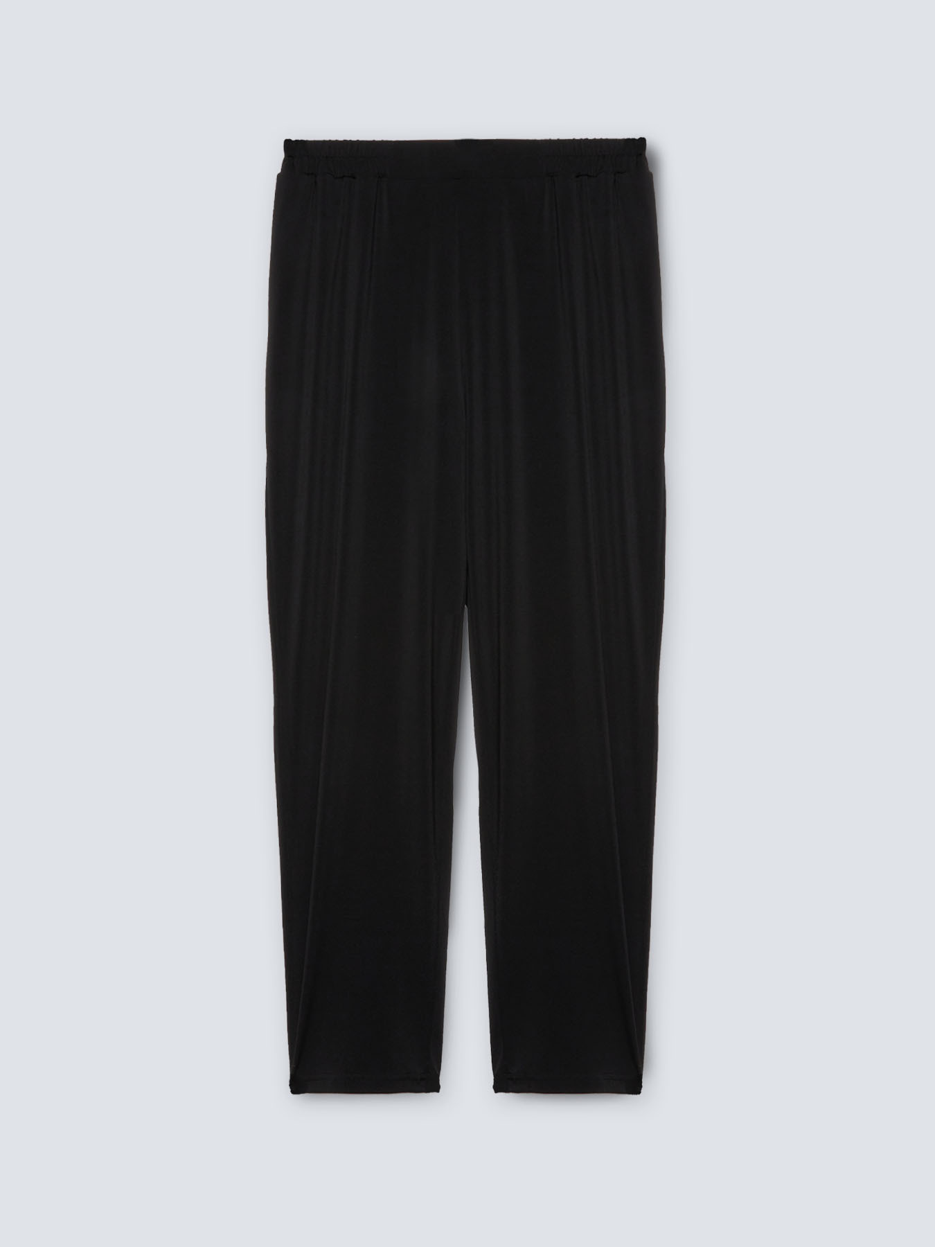 Straight-leg jersey trousers image number 3
