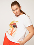 T-shirt with summer print image number 2