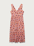 Langes Kleid mit geometrischem Muster image number 3