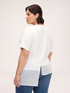 T-shirt avec insert asym&eacute;trique image number 1