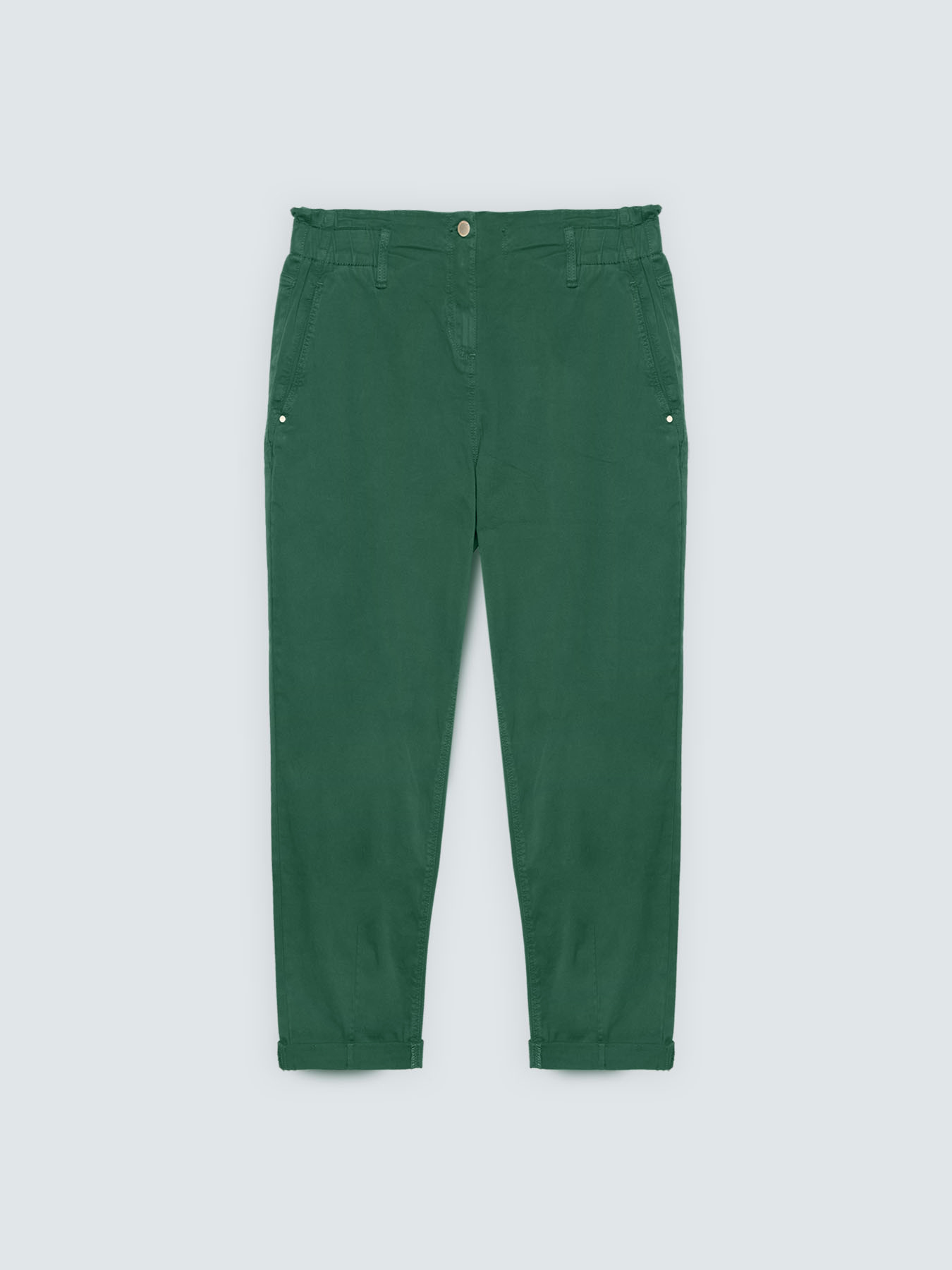 Pantaloni Balloon in cotone image number 1