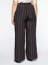 Pinstriped fabric trousers image number 1