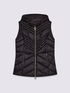 Sleeveless down jacket with hood and Sorona&reg; Aura padding image number 4