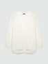 Cardigan mit V-Ausschnitt und Kn&ouml;pfen image number 4
