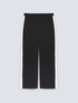 Wide leg trousers with side band image number 4