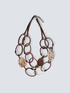Halskette mit Maxi-Ringen image number 0