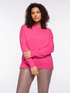 Long-sleeved fuchsia sweater image number 2