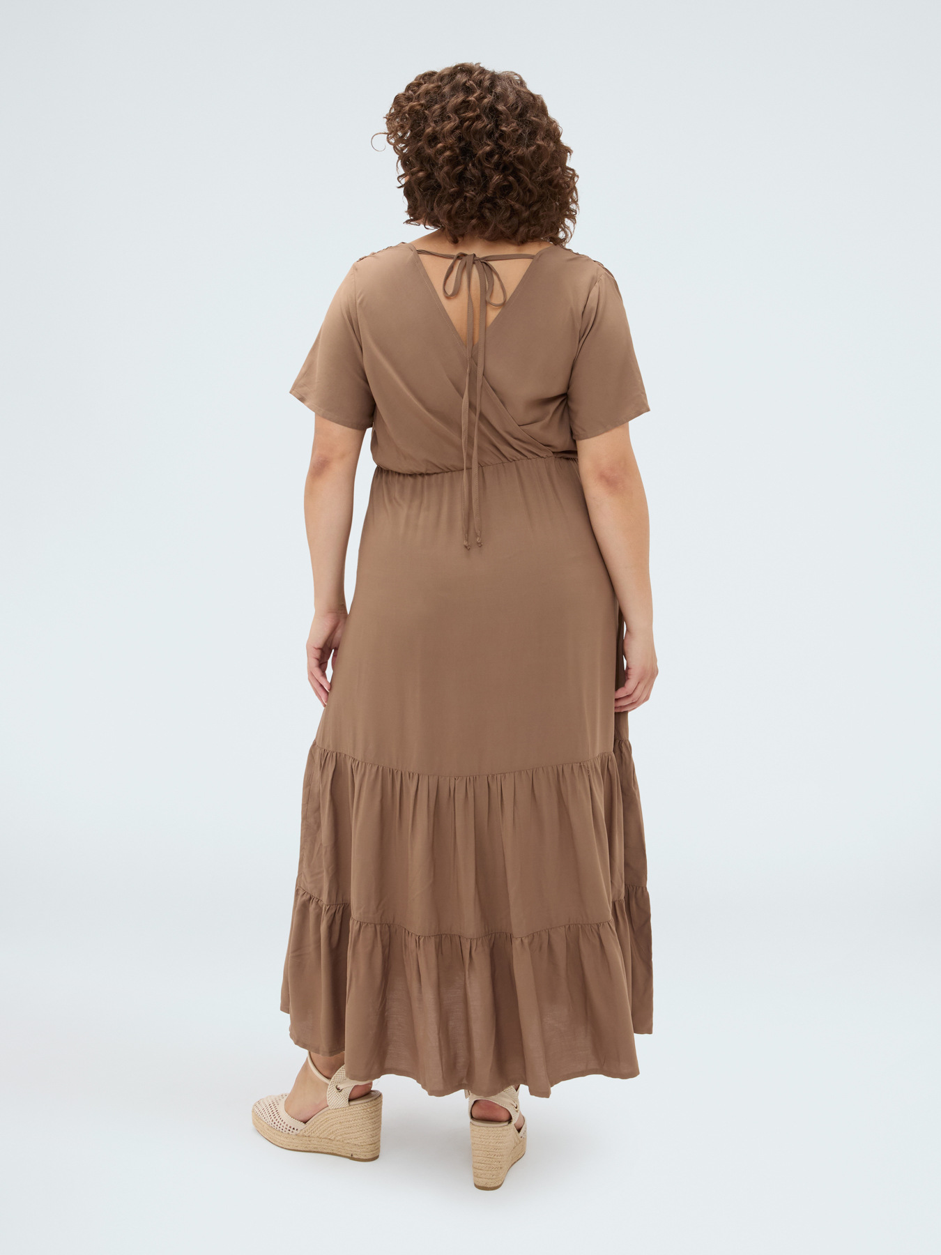 Long Smile viscose dress image number 1