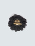 Collana con spilla fiore in tulle image number 4
