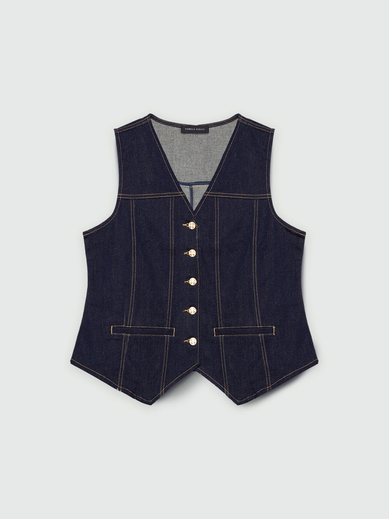 Gilet denim image number 4
