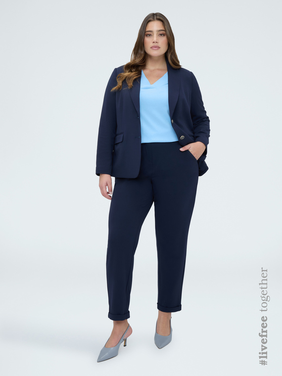 Pantalon Ballon en tissu stretch