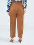 Balloon Pants in Cotton Blend image number 1