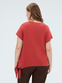 Top with sequin embellishments and bow image number 1
