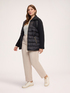 Two-material down jacket with high collar image number 2