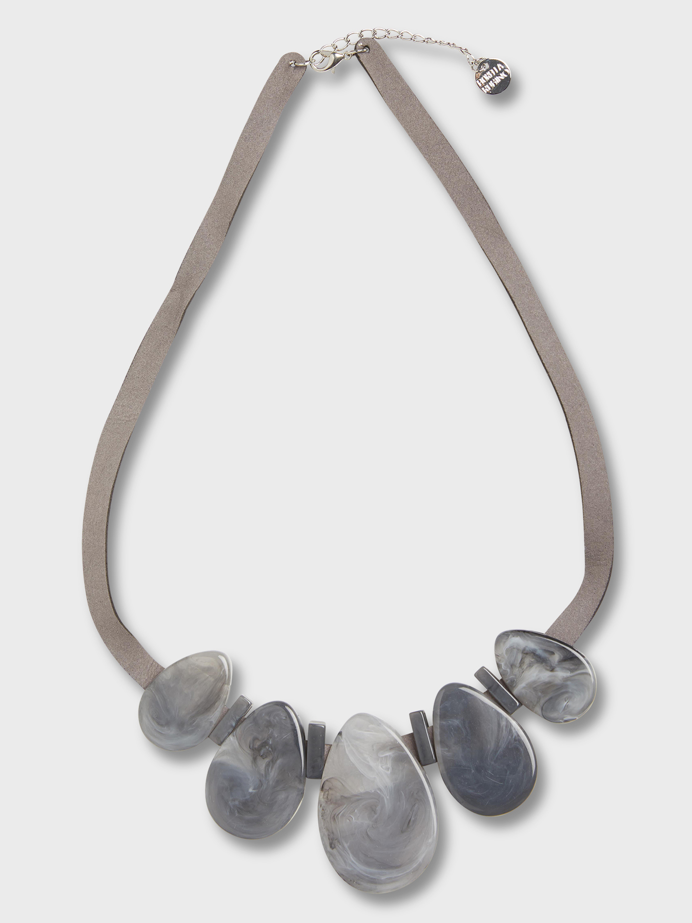 Halskette mit Perlmutt-Effekt image number 0