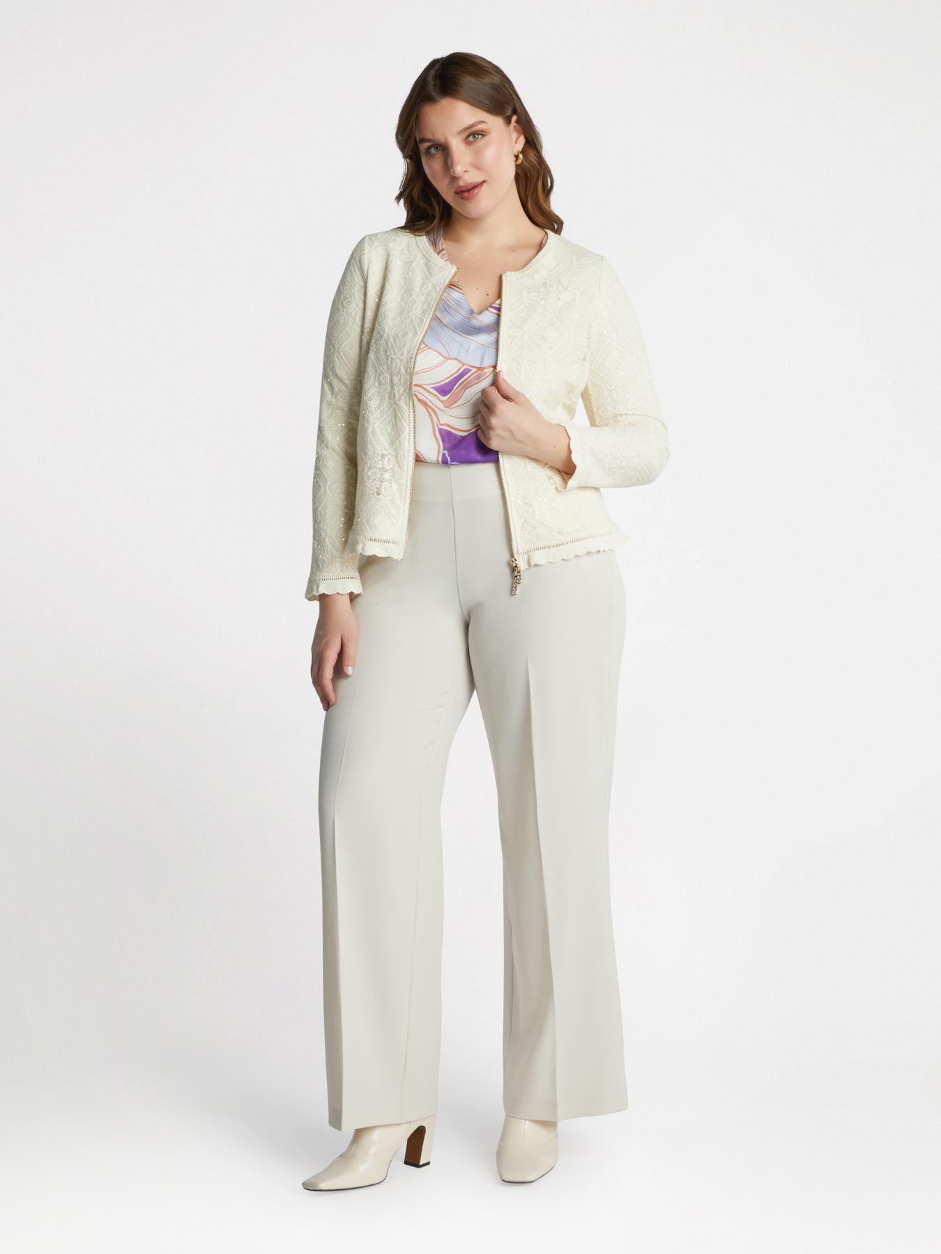 Gerade geschnittene Hose mit TENCEL&trade;-Fasern image number 3