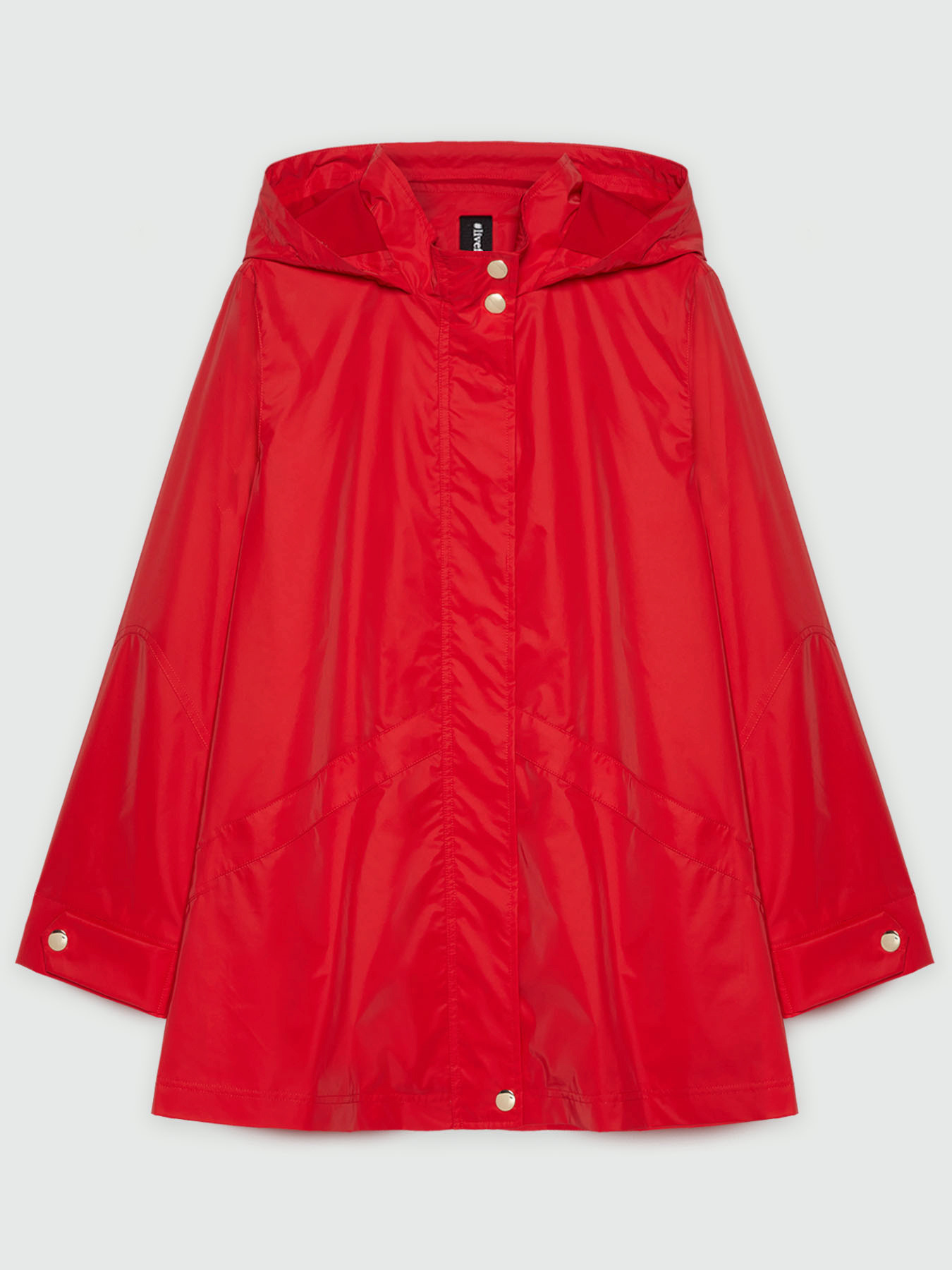 Long-cut hooded parka image number 4