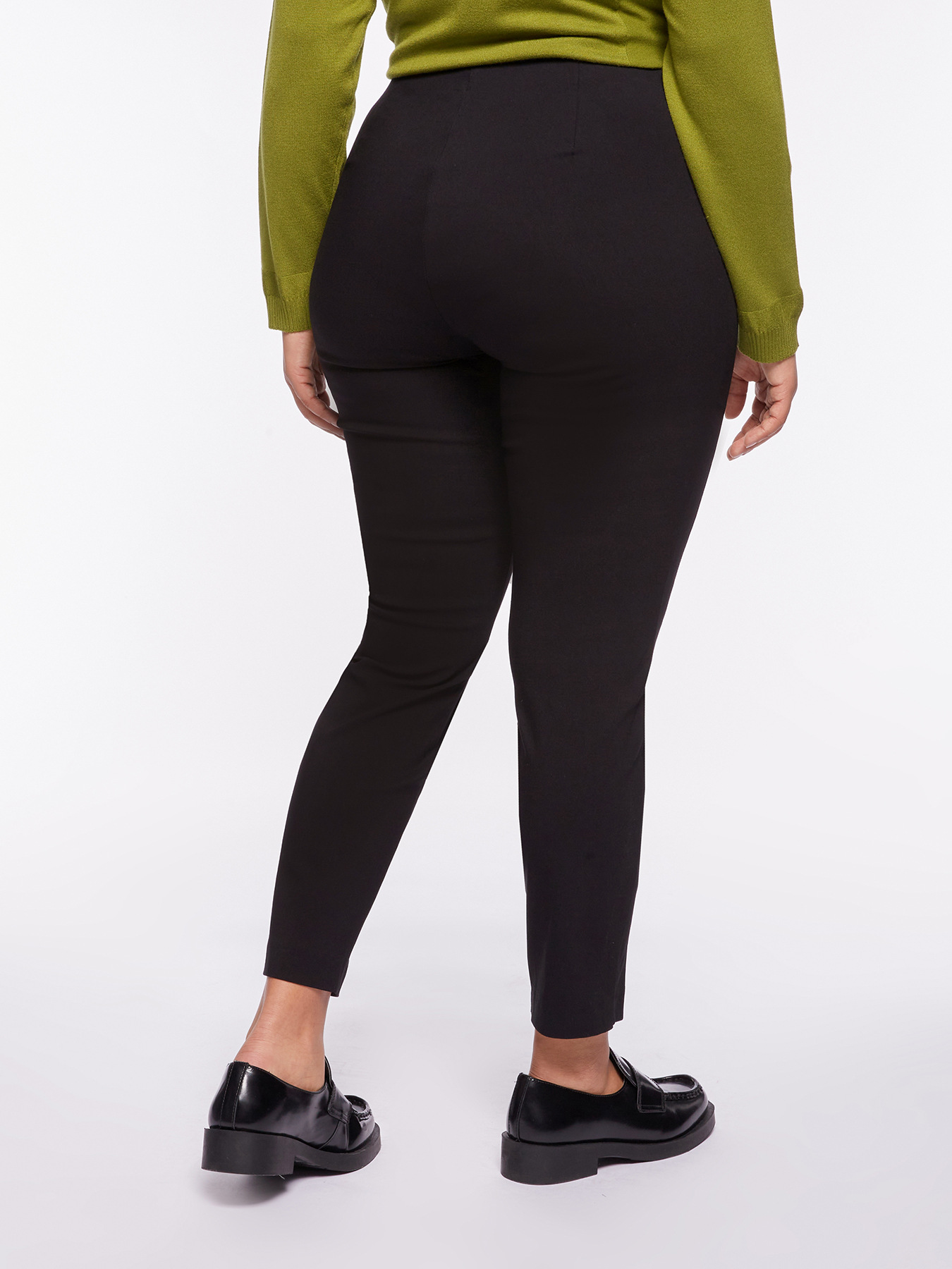 Pantaloni skinny con inserti laterali image number 1