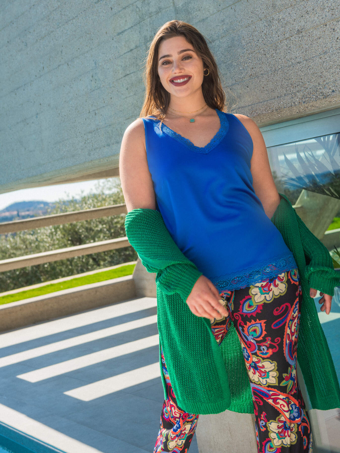 Top con pizzo image number 0