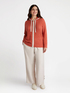 Zippered hoodie cardigan image number 1