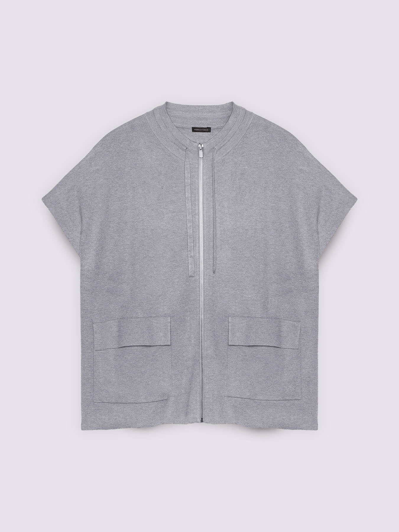 Vest with zip and maxi pockets image number 5