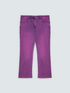 Jeans Kick Flare lavado morado desgastado image number 1
