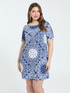 Jerseykleid mit Bandana-Print image number 3